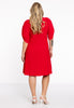 Dress puff sleeve DOLCE - red - #3