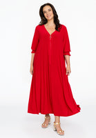 Dress swing smock sleeve DOLCE - red - #2