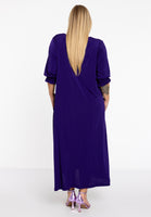 Dress swing smock sleeve DOLCE - purple - #3