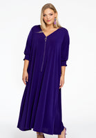 Dress swing smock sleeve DOLCE - purple - #1