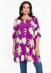 Tuniek wide bottom artichoke - roze