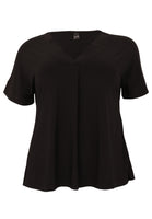 Tunic V-neck DOLCE - black - #4