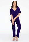 Tunic V-neck DOLCE - purple