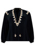 Tunic embroidery DOLCE - black - #4