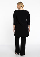 Tunic wide bottom cutout DOLCE - black - #3