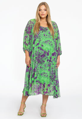 Dress plisse FIERCE - green  - #2