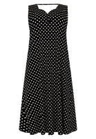 Dress sleeveless DOTS - black  - #4