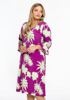 Dress A-line ARTICHOKE - pink - #1