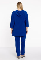 Hoodie A-line DOLCE - indigo - #3