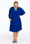 Jurk met ruches dolce - Indigo