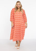 Dress plisse SWIRL - red - #5