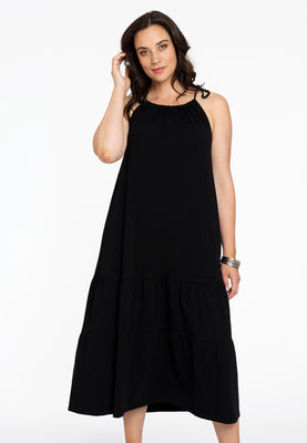 Dress volant DOLCE - black  - #1