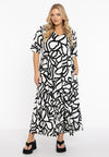 Dress swing LIVIA - ecru
