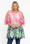 Tuniek wide bottom cerise - roze