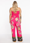 Jumpsuit smocked strapless ZARIA - pink - #2