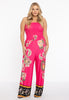 Jumpsuit smocked strapless ZARIA - pink