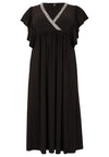 Dress frilled sleeve DOLCE - black - #4