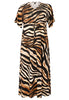 Dress beads PANTHERA - mid brown - #4