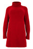 Pullover teddy high neck - red - #4