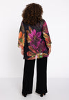 Tunic waterfall Floria lurex - black - #3