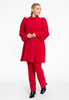 Blouse wide bottom DOLCE - red