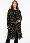 Cardigan frills GRACE - black