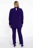 Tunic flare pleated DOLCE - purple - #3