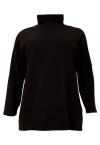 Pullover wide RIB - black - #4