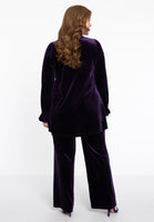 Trousers long VELOURS - purple  - #2