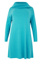 Long sweater - turquoise - #4