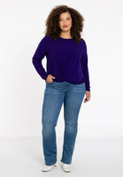 Tunic knotted bottom DOLCE - purple - #2