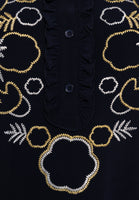 Tunic embroidered DOLCE - blue - #3