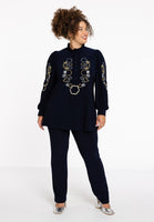 Tunic embroidered DOLCE - blue - #2