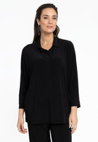 Blouse kimono 7/8 sleeve DOLCE - black - #1