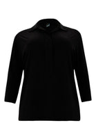 Blouse kimono 7/8 sleeve DOLCE - black - #4