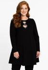 Tunic wide bottom vero - Zwart