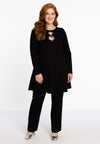 Tunic wide bottom vero - Zwart