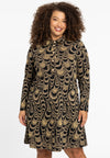 Dress polo circle - Zwart