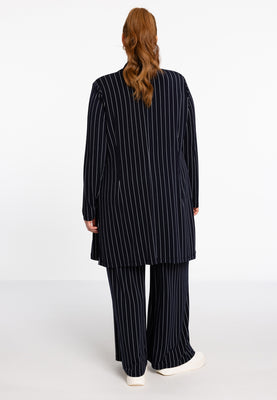 Blazer long DOLCE PINSTRIPE - blue - #3