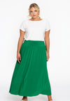 Skirt Aline turnup DOLCE - green
