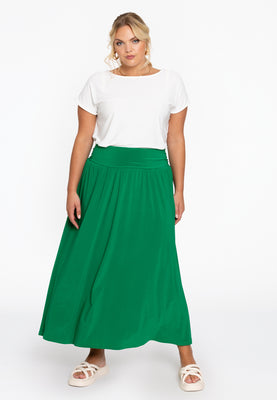 Skirt Aline turnup DOLCE - green  - #2