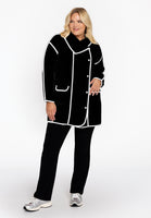 Jacket Interlock contrast - black  - #2