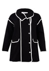 Jacket Interlock contrast - black - #3