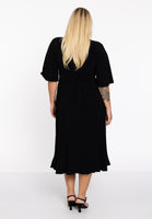 Dress ruffled DOLCE - black - #3