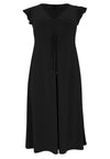 Dress cap sleeve DOLCE - black