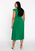 Dress cap sleeve DOLCE - green - #3