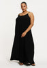 Dress swing long DOLCE - black 