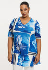 Tuniek wide bottom azzurro - blauw