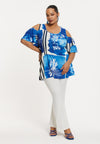 Top A-line AZZURRO - blue