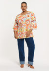 Tuniek flare mosaique - multi
